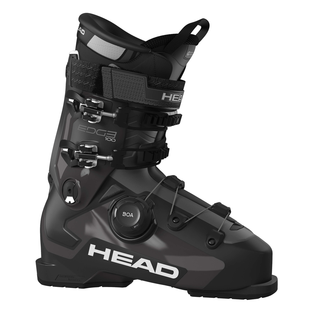 Head Edge 100 HV BOA Black-White Ski Boots - official product view