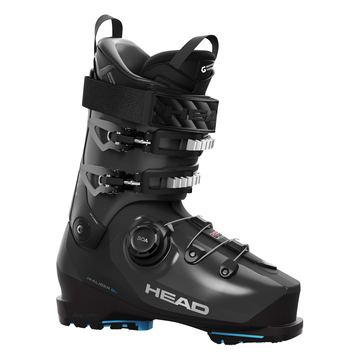 Head Kaliber 9 W R MV GW BOA Anthr.-Turquoise Ski Boots - official product view