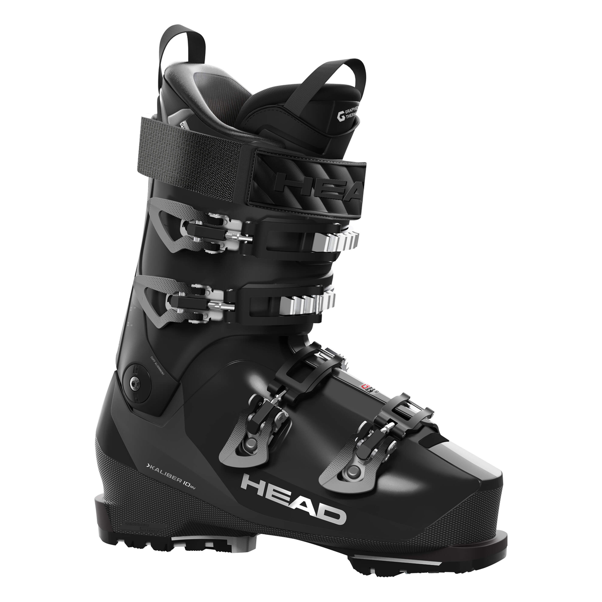 Head Kaliber 10 R MV GW Black Ski Boots - official product view