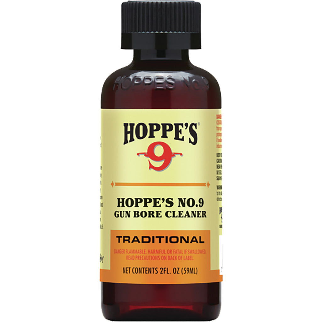 Hoppe's Hoppes No. 9 Gun Bore Cleaner in 2 oz. Bottle - Front View