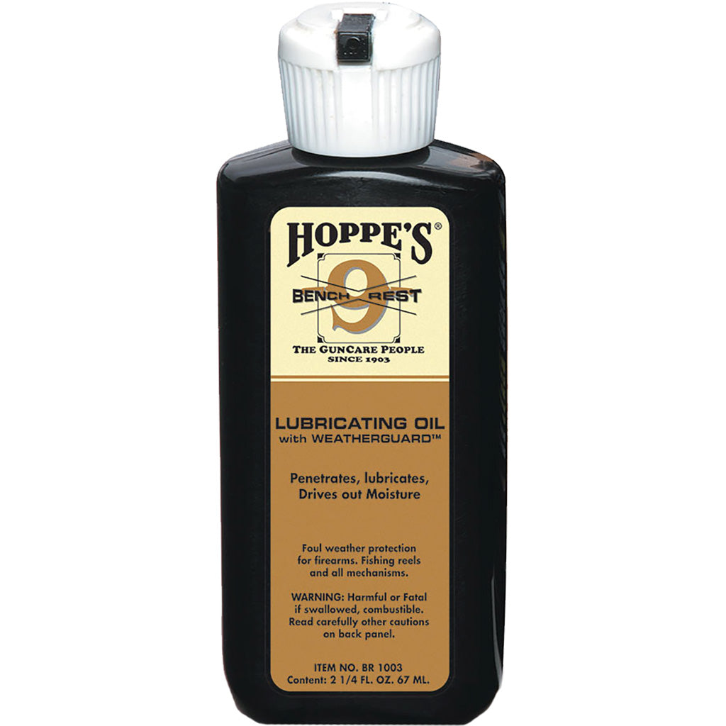 Hoppe's Hoppes No. 9 Bench Rest Oil - Front View