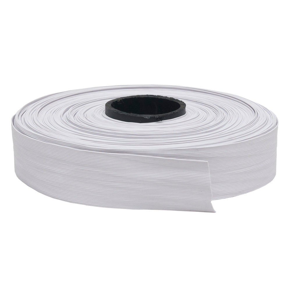 October Mountain String Silencers in White 85 ft. - Front View