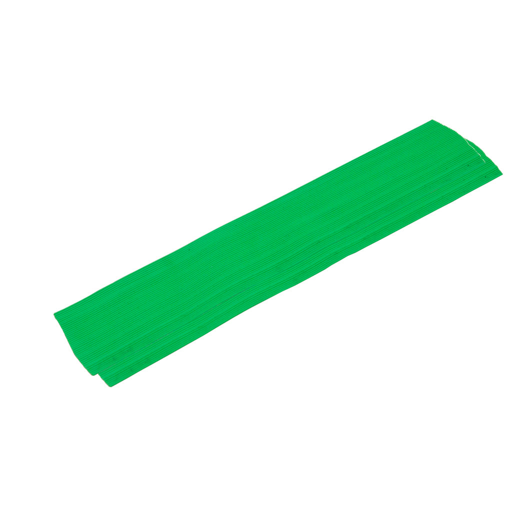 October Mountain String Silencers in Flo Green 2 pk. - Front View