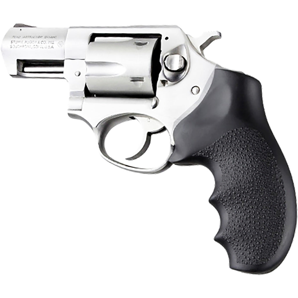 Hogue Monogrip Rubber Grip in Black Ruger Sp-101 - Front View