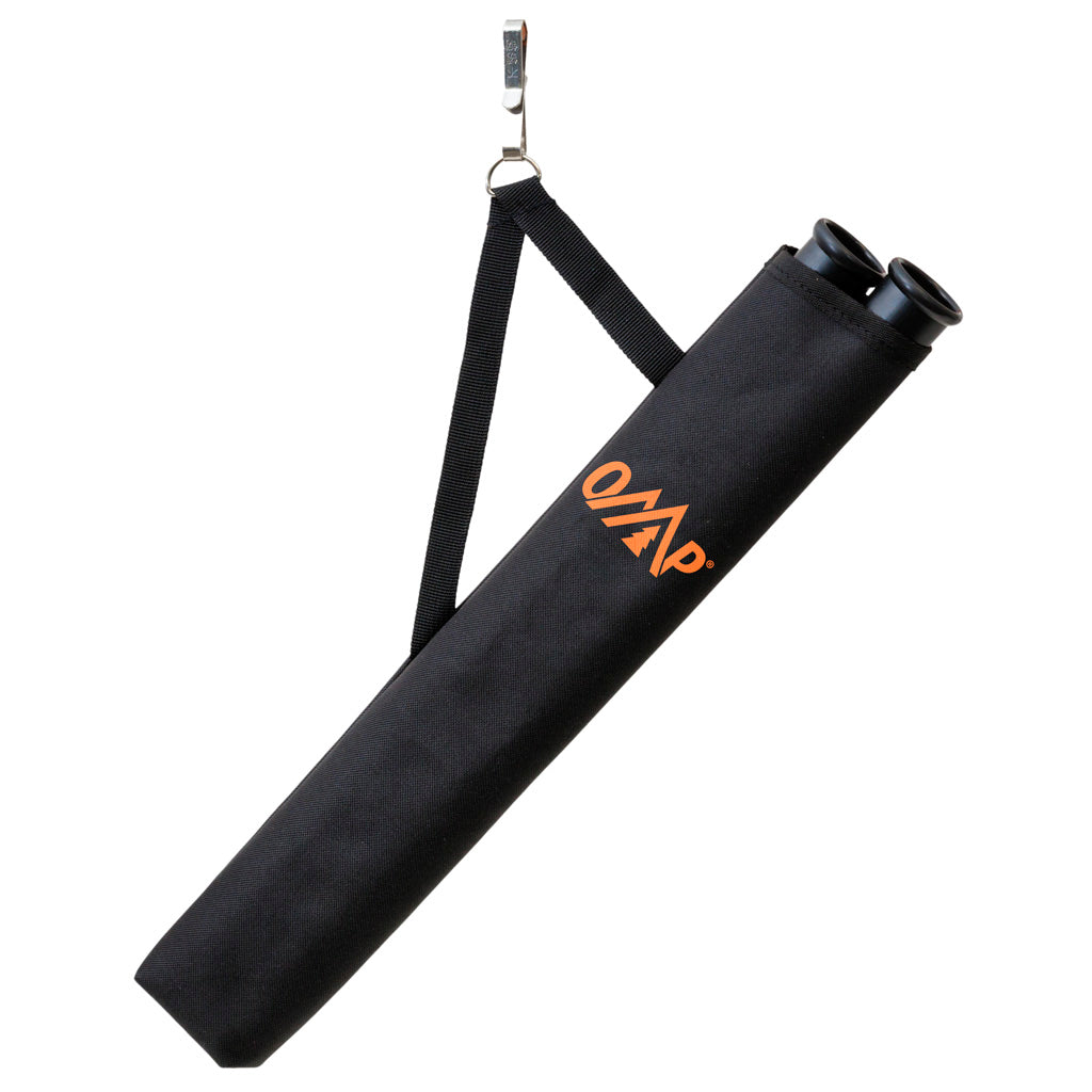 October Mountain Hip Quiver 2-Tube - Front View