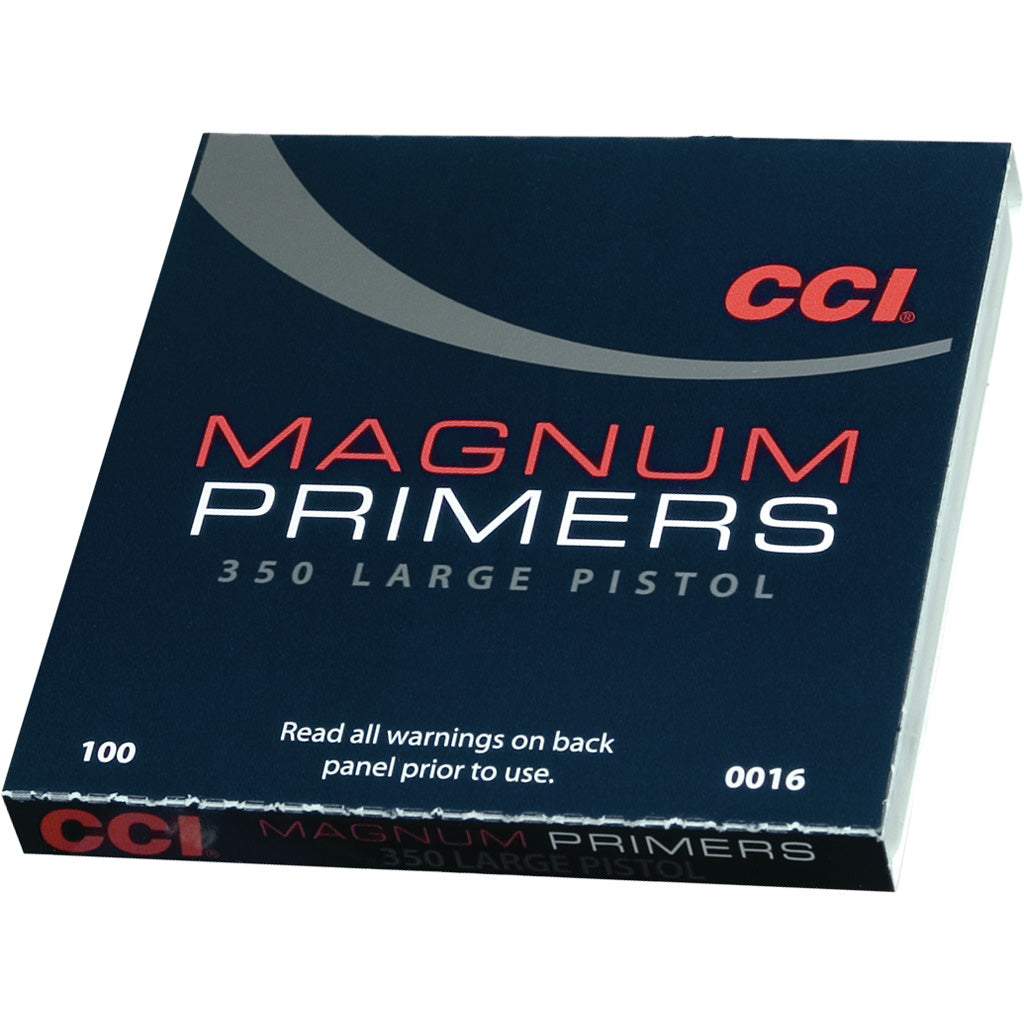 CCI Pistol Primers in 350 Magnum Large 1000 ct. HAZ - Front View