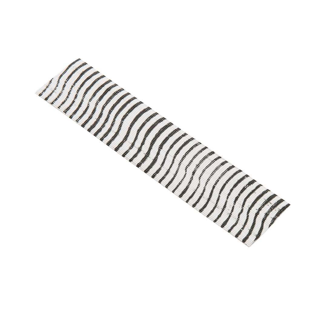 October Mountain VIBE String Silencers in White/Black 2 pk. - Front View