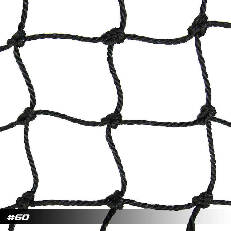 Cimarron 70x12x12 #60 Twisted Poly Batting Cage Net - Front View