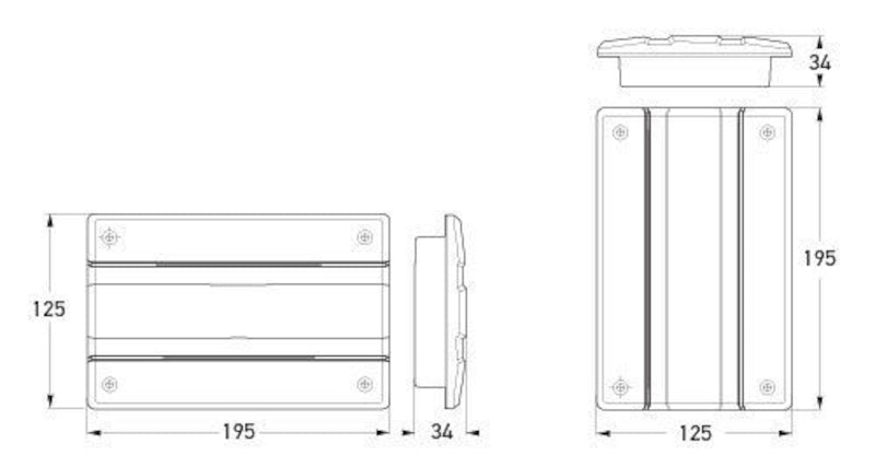 Hella Designline Turn Signal Lamp - View 3