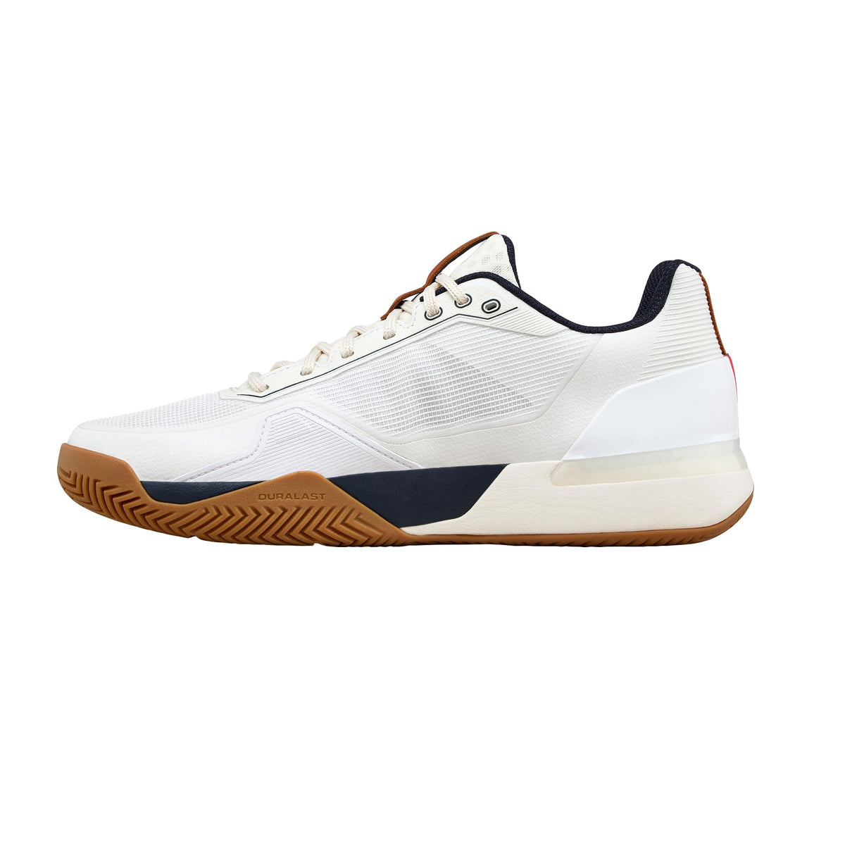 Wilson Rush Tour 5 Clay Mens Tennis Shoes, White/Navy Blazer/Gum - alternate view 2