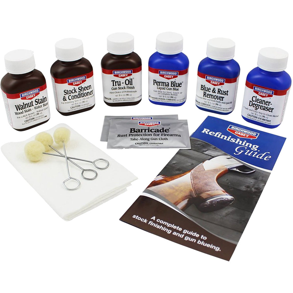 Birchwood Casey Deluxe Finishing Kit - Front View