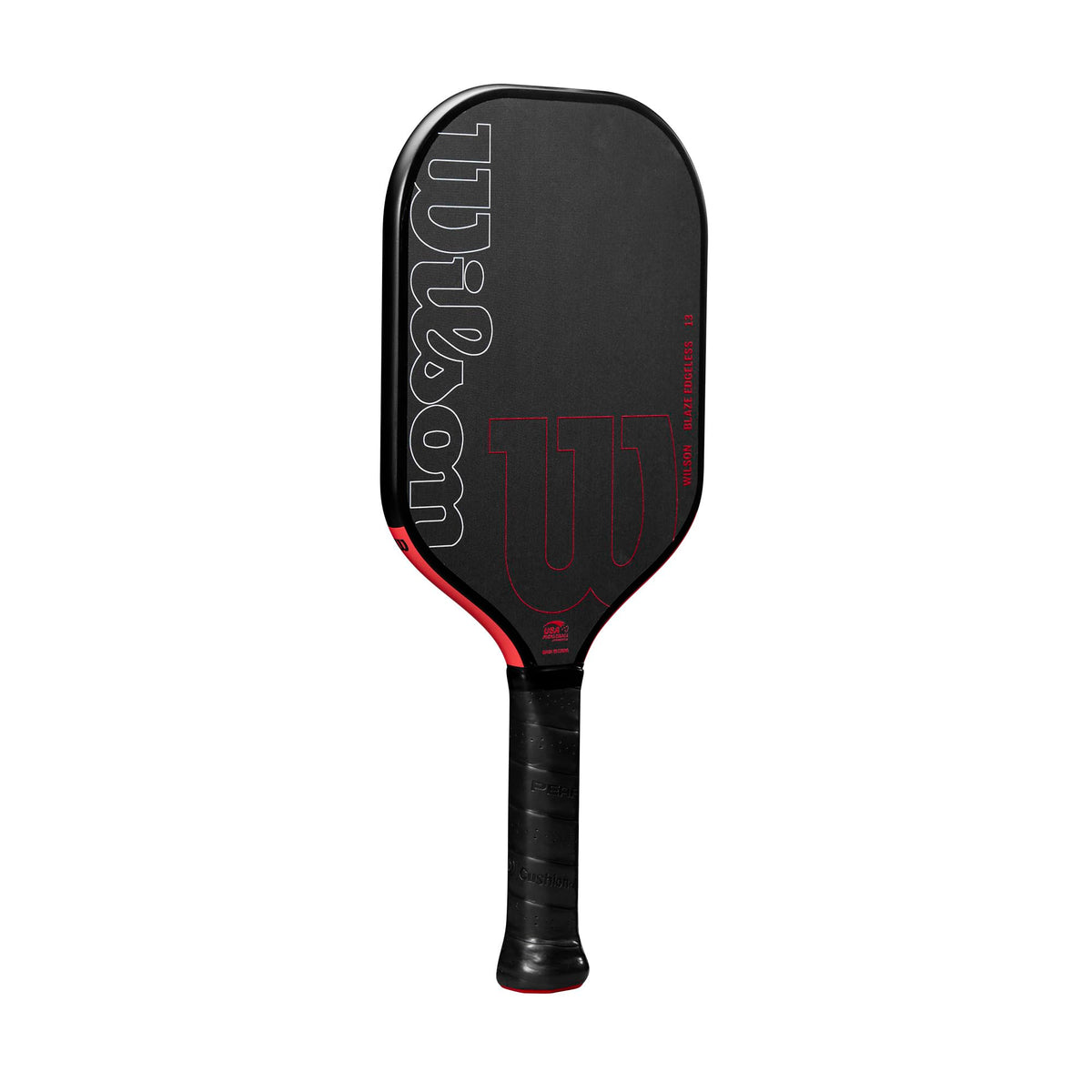 Wilson Blaze Edgeless 13 Pickleball Paddle, Black/Red - alternate view 1