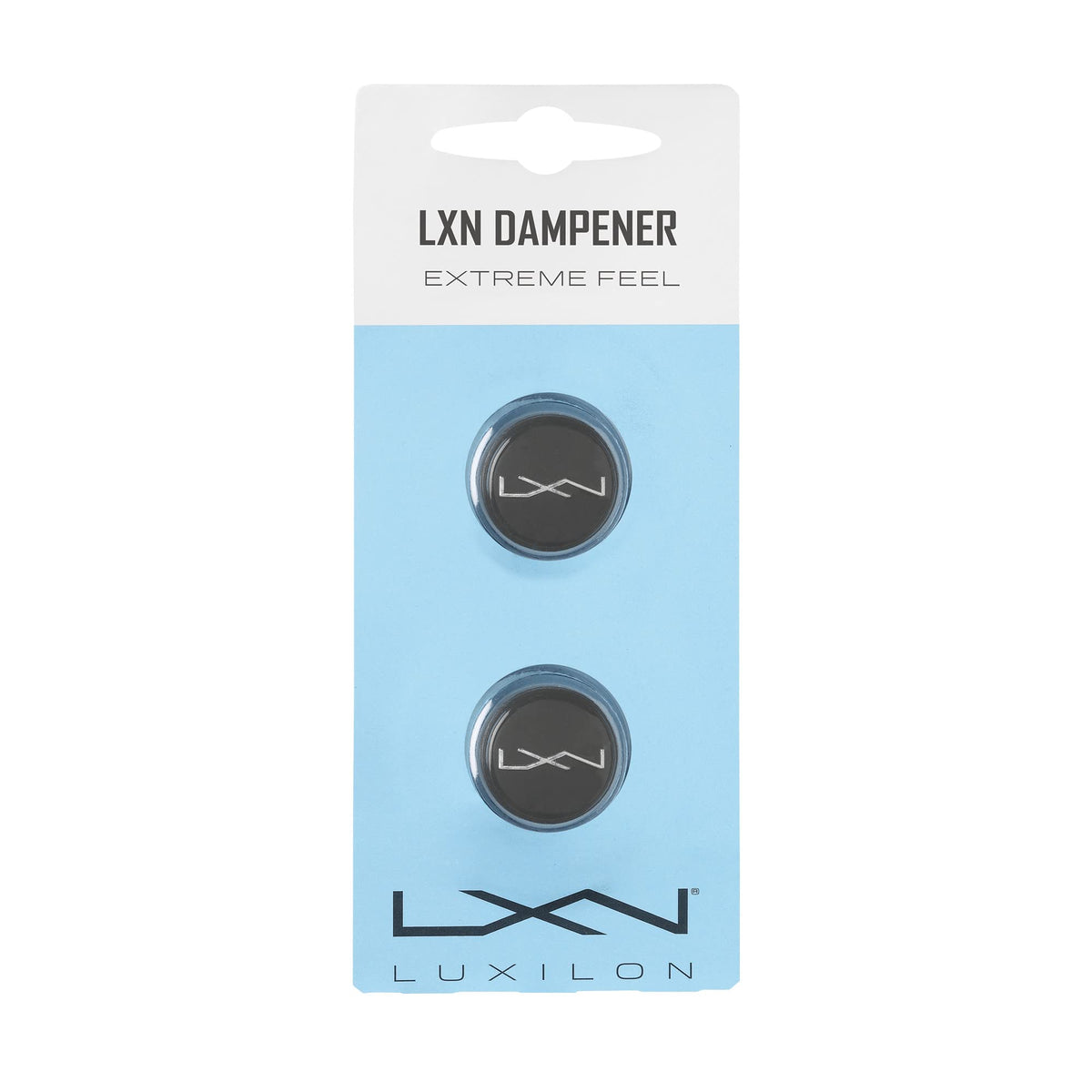 Luxilon LXN Tennis Dampener 2 Pack, Black - main view
