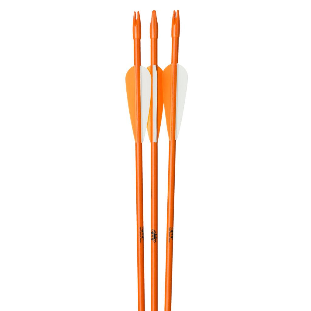 October Mountain Youth Fiberglass Arrows in 26 in. 3 pk. - Front View