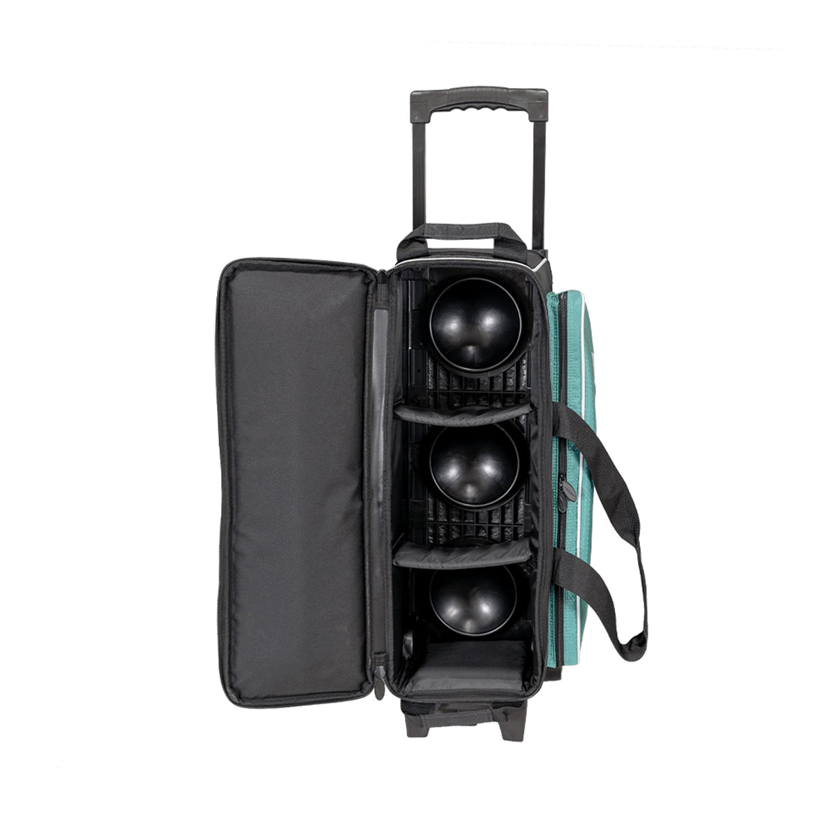 Storm 3-Ball Streamline Bowling Bag Teal/Gray - view 2