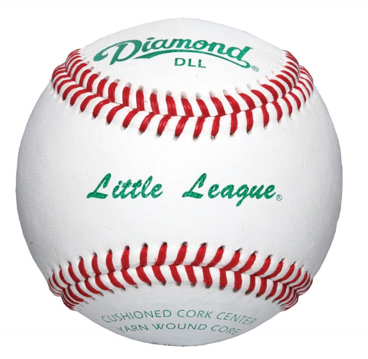 Diamond Little League Tournament Grade Baseball, Dozen - front view