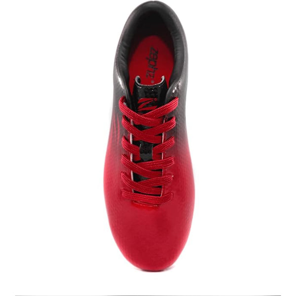 Zephz Wide Traxx Black/Space Cherry Soccer Cleat
