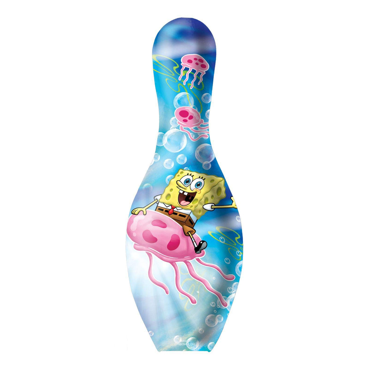 On The Ball Bowling OnTheBallBowling Spongebob Jellyfish Official Size Bowling Pin - view 1