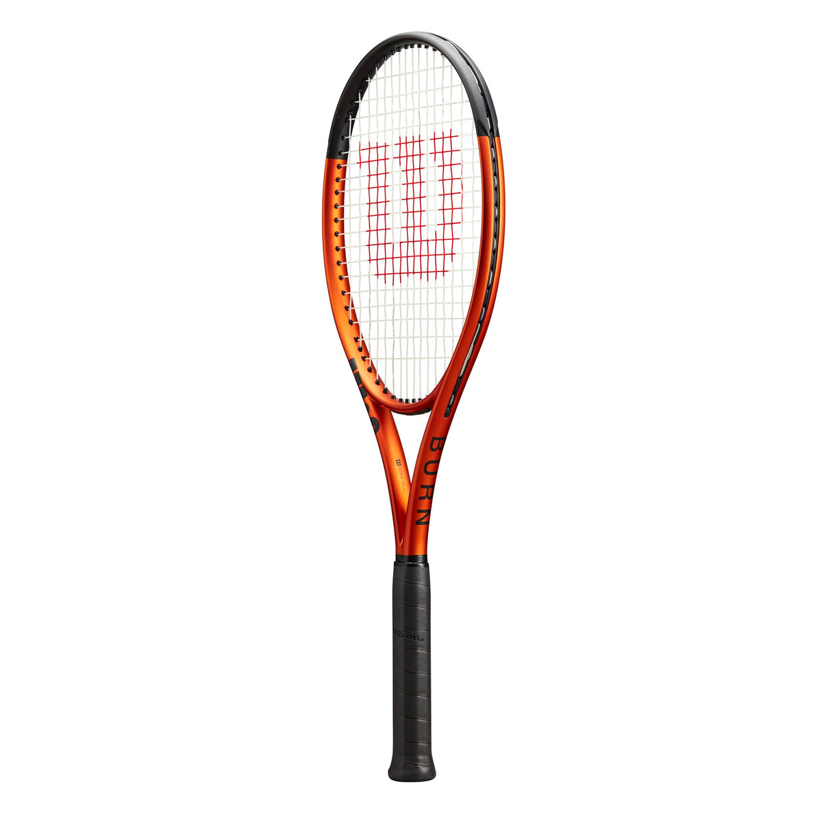 Wilson Burn 100 V5 Tennis Racket, Unstrung, Orange - alternate view 3
