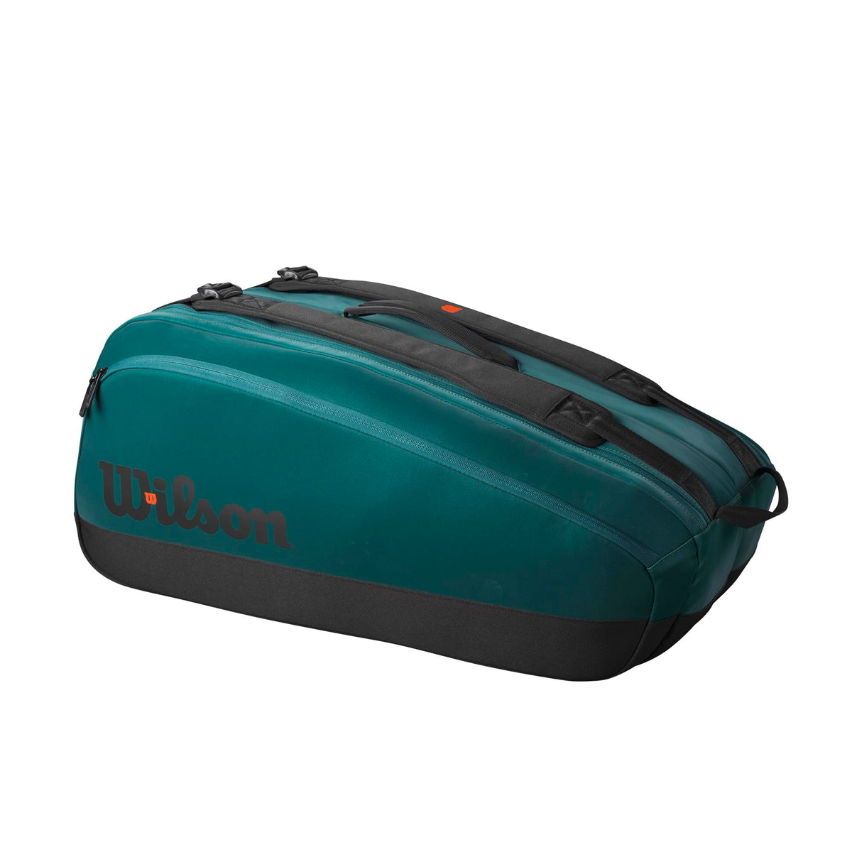 Wilson Blade V9 Super Tour 9 Pack Tennis Racket Bag, Green/Black - main view