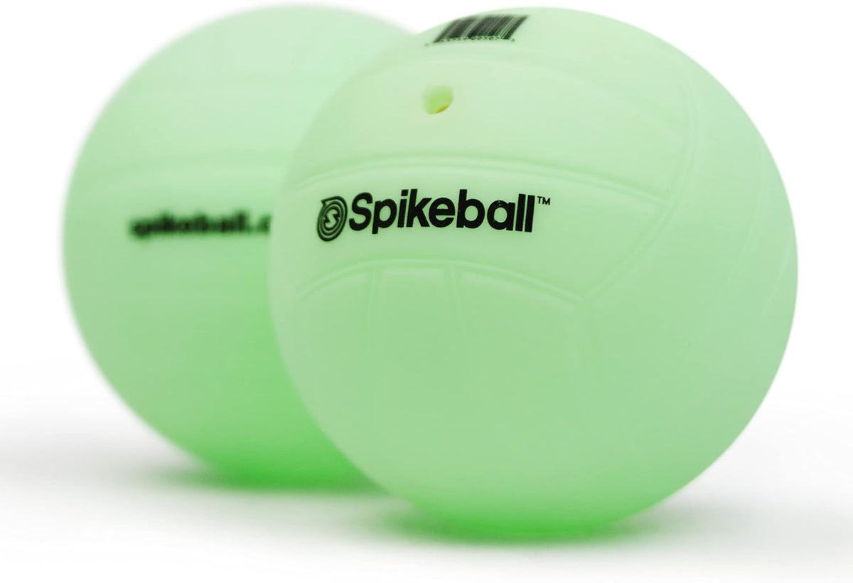 Spikeball Glow In the Dark Ball for night play lawn beach fun