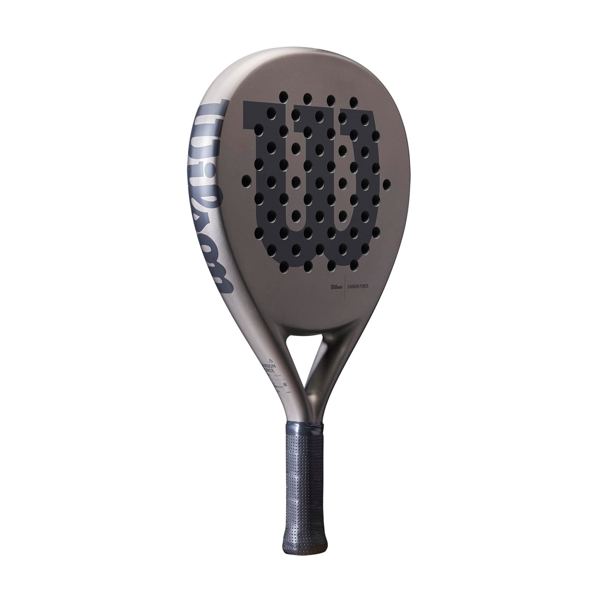 Wilson Carbon Force Padel Racket, Grey/Navy - alternate view 1