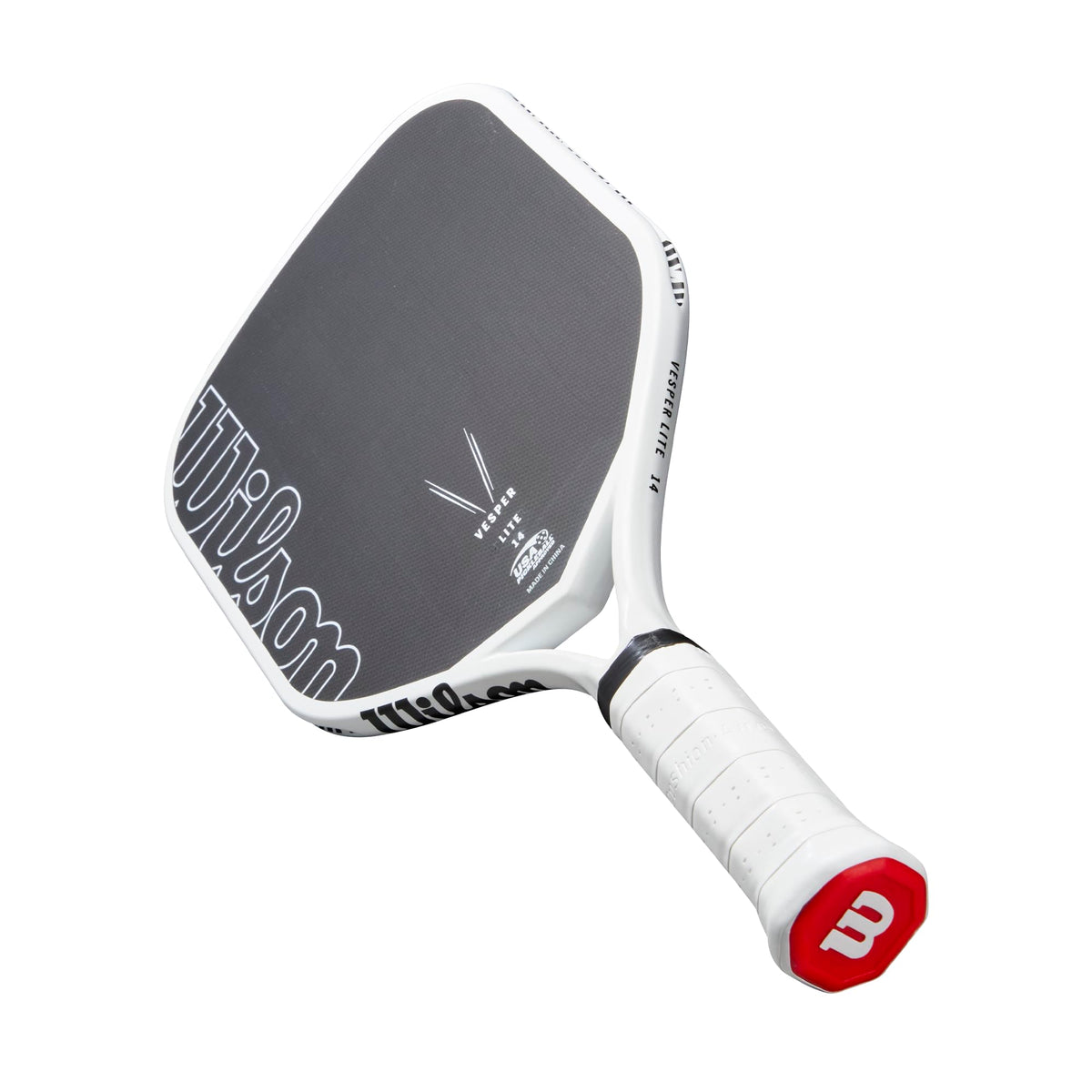Wilson Vesper Lite 14 V1 Pickleball Paddle, Black/White - alternate view 2