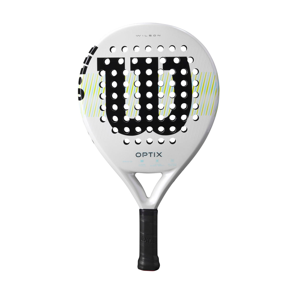 Wilson Optix V1 Padel Racket, White/Green - main view