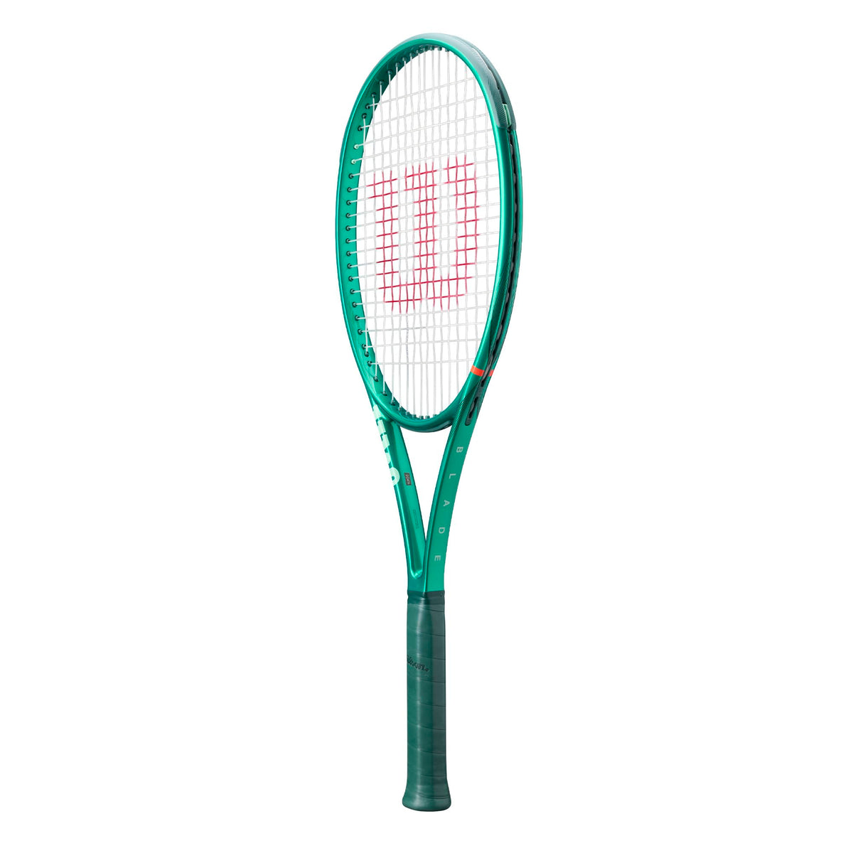Wilson Blade 98 16x19 V10 Tennis Racket, Unstrung in Championship Green - alternate view 2