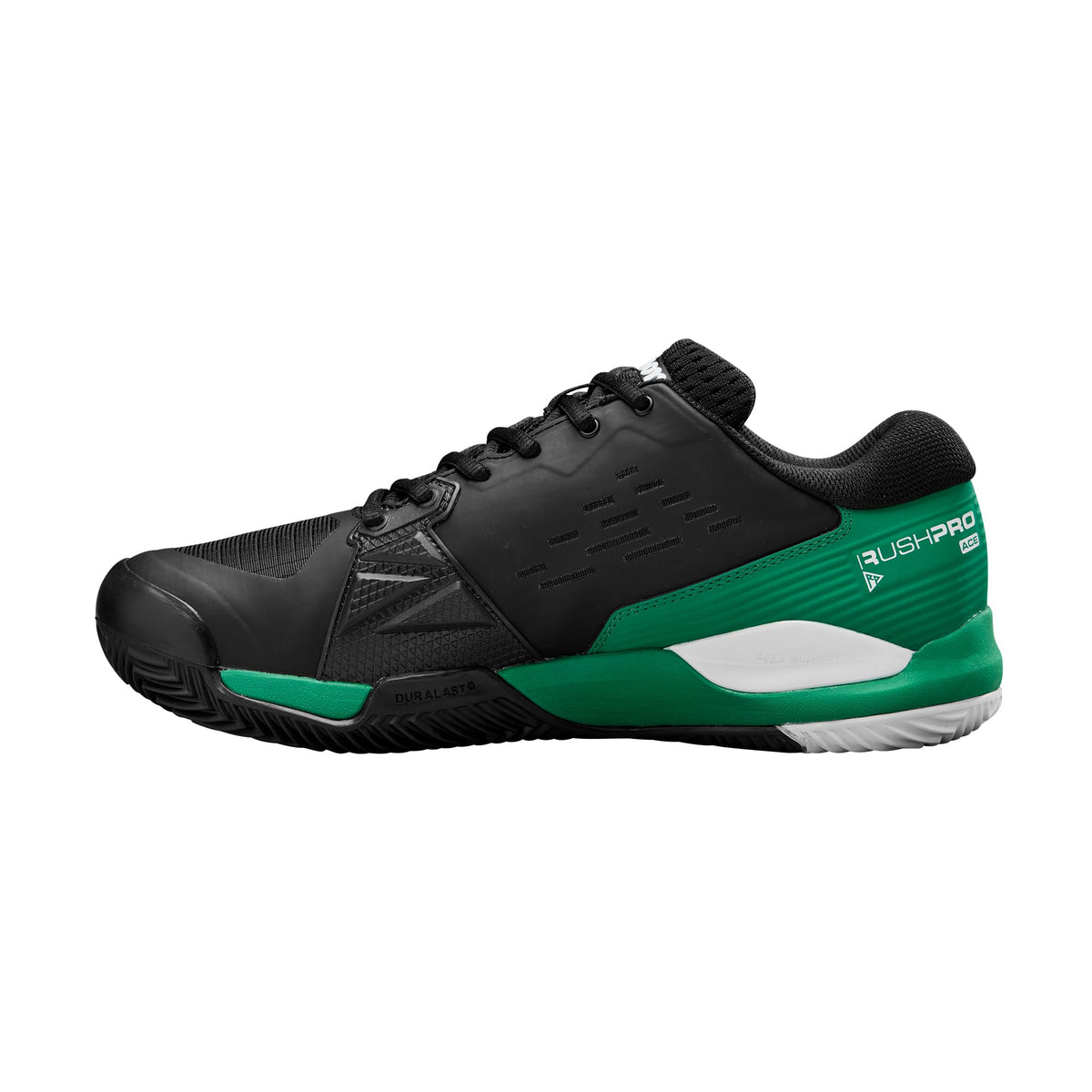 Wilson Rush Pro Ace Clay Mens Tennis Shoes, Black/Bosphorus - alternate view 4