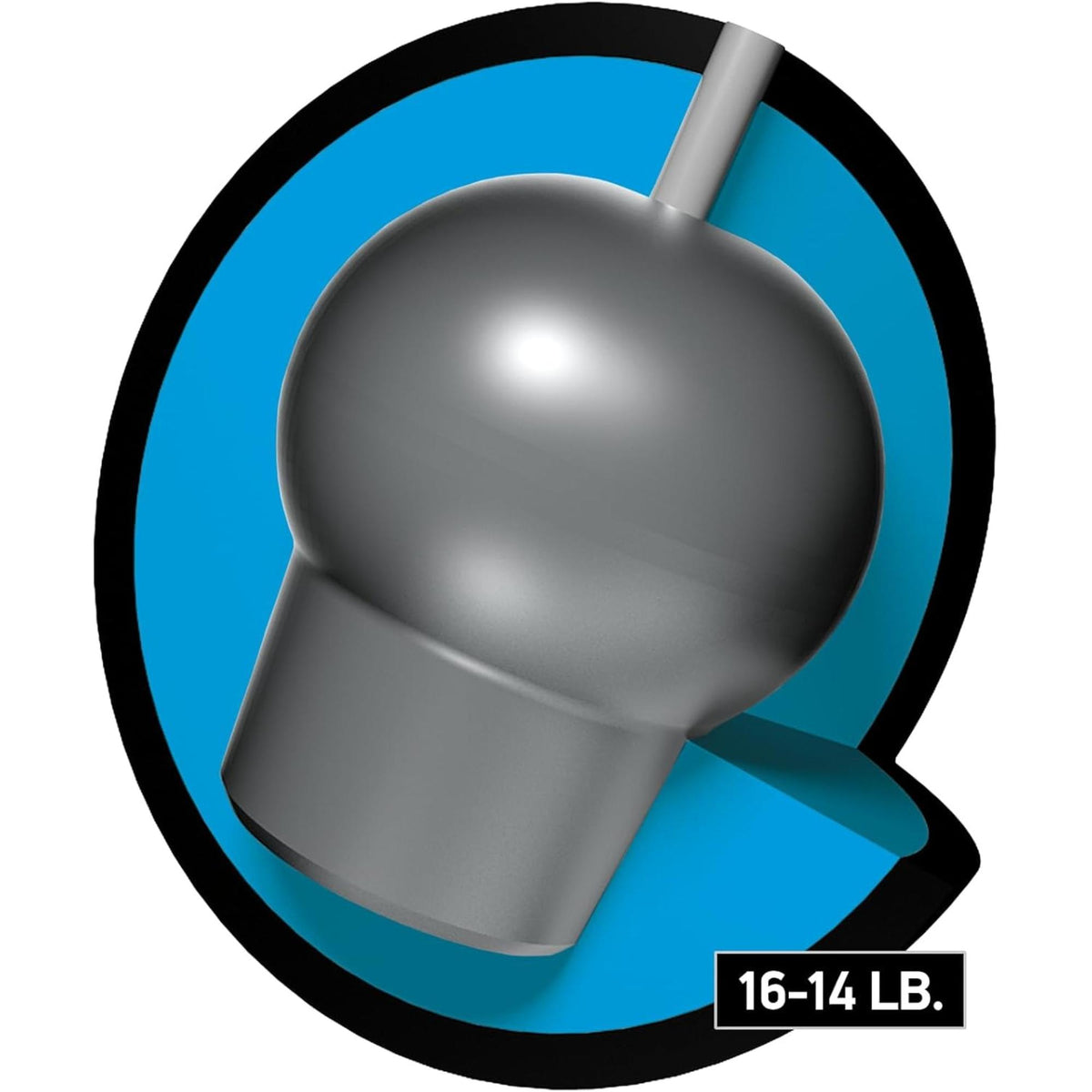 Bowling ball cleaning shammy pad designed to remove oil and dirt from the surface, helping maintain consistent performance and grip.