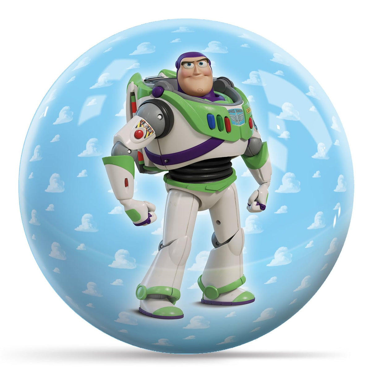 KR Strikeforce Disney Buzz Lightyear Undrilled Bowling Ball (6, Pounds) - view 2