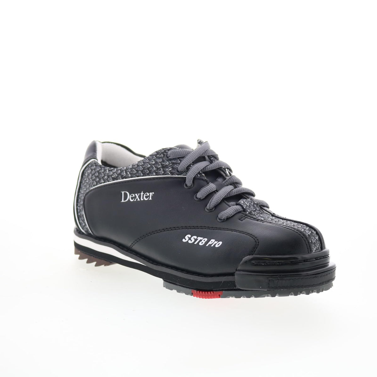 Dexter Mens SST 8 Pro Bowling Shoes - Black/Grey 9.0 - view 1