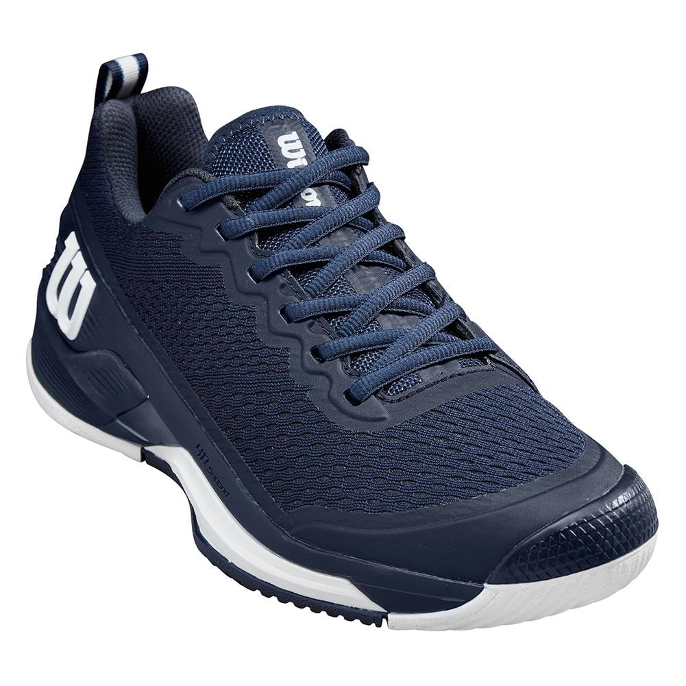 Wilson Rush Pro 4.5 Mens Tennis Shoes, Navy Blazer/White - alternate view 1