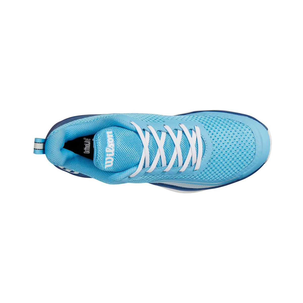 Wilson Rush Pro Lite Womens Tennis Shoes, Bonnie Blue/Deja Vu Blue/White - alternate view 5
