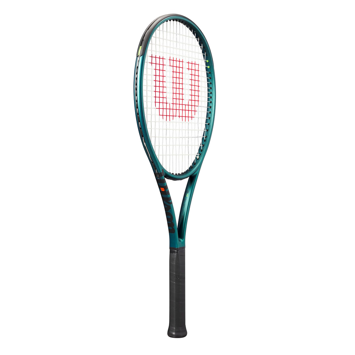 Wilson Blade 98 18x20 V9 Tennis Racket, Unstrung in Emerald Green - alternate view 1