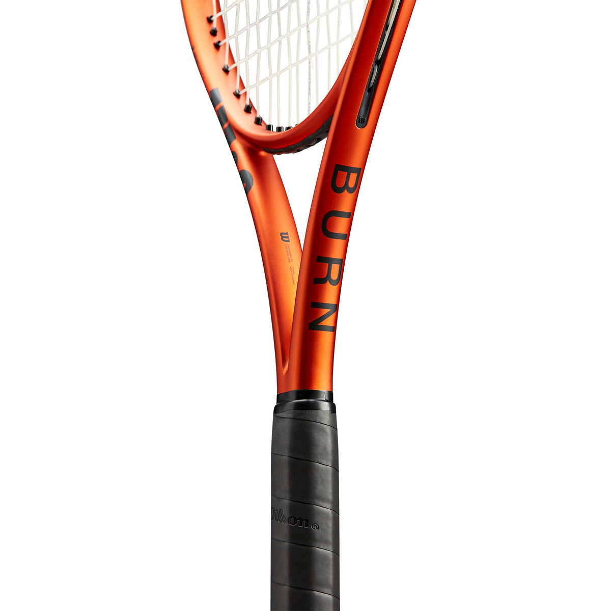 Wilson Burn 100ULS V5 Tennis Racket, Unstrung, Orange - alternate view 6