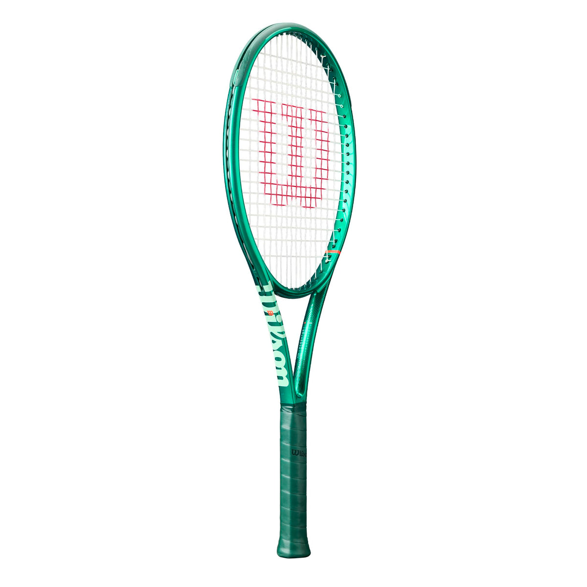 Wilson Blade 100L V10 Tennis Racket, Unstrung in Championship Green - alternate view 1