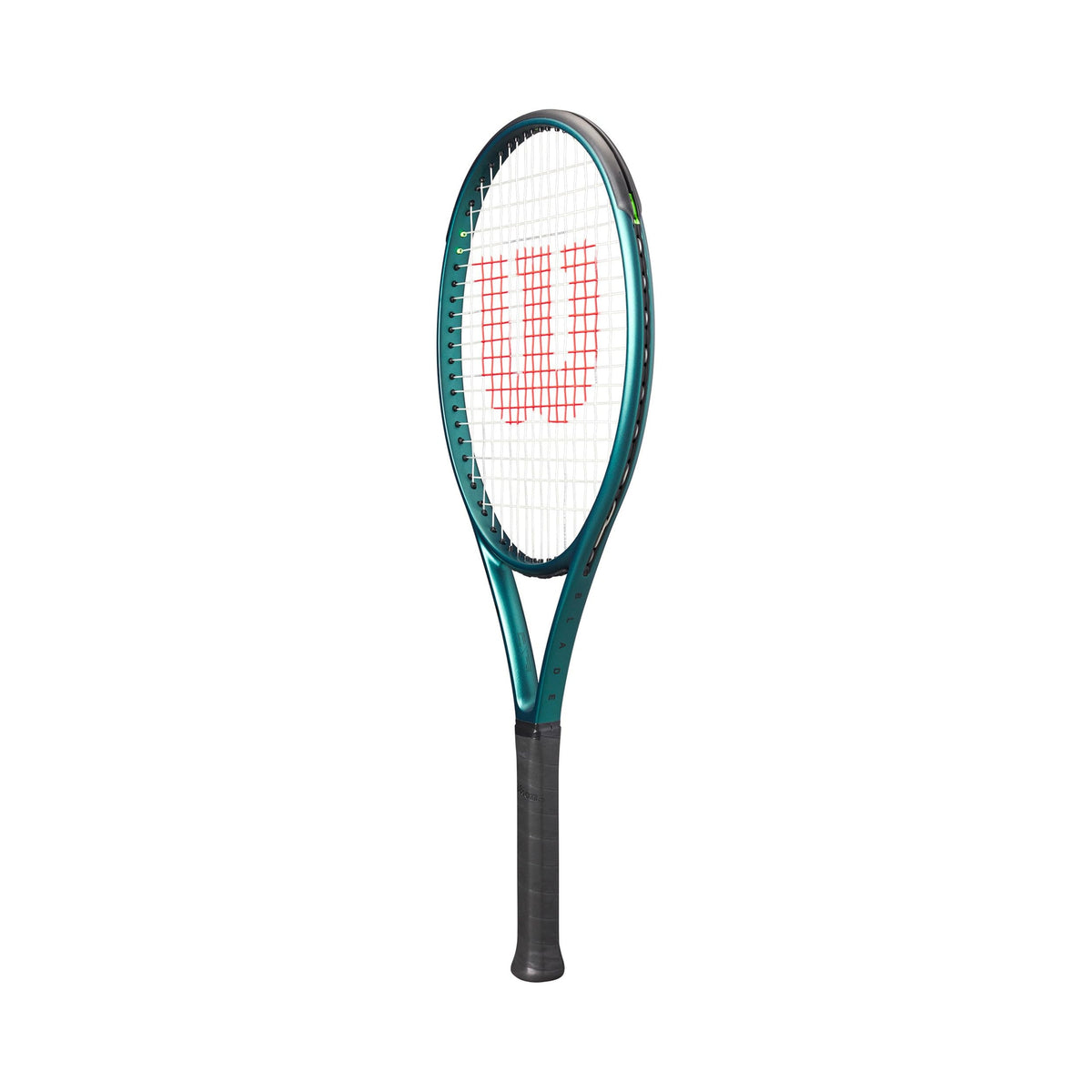Wilson Blade 26 V9 Junior Tennis Racket, Strung, Emerald Green - alternate view 2