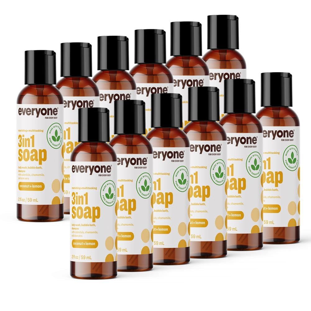 Everyone Coconut Lemon Soap, 2 fl oz (Case of 12)