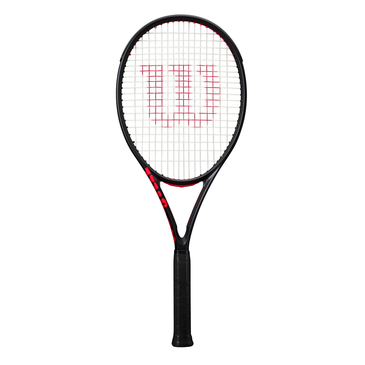 Wilson Clash 100 Pro V3 Tennis Racket, Unstrung, Black - main view