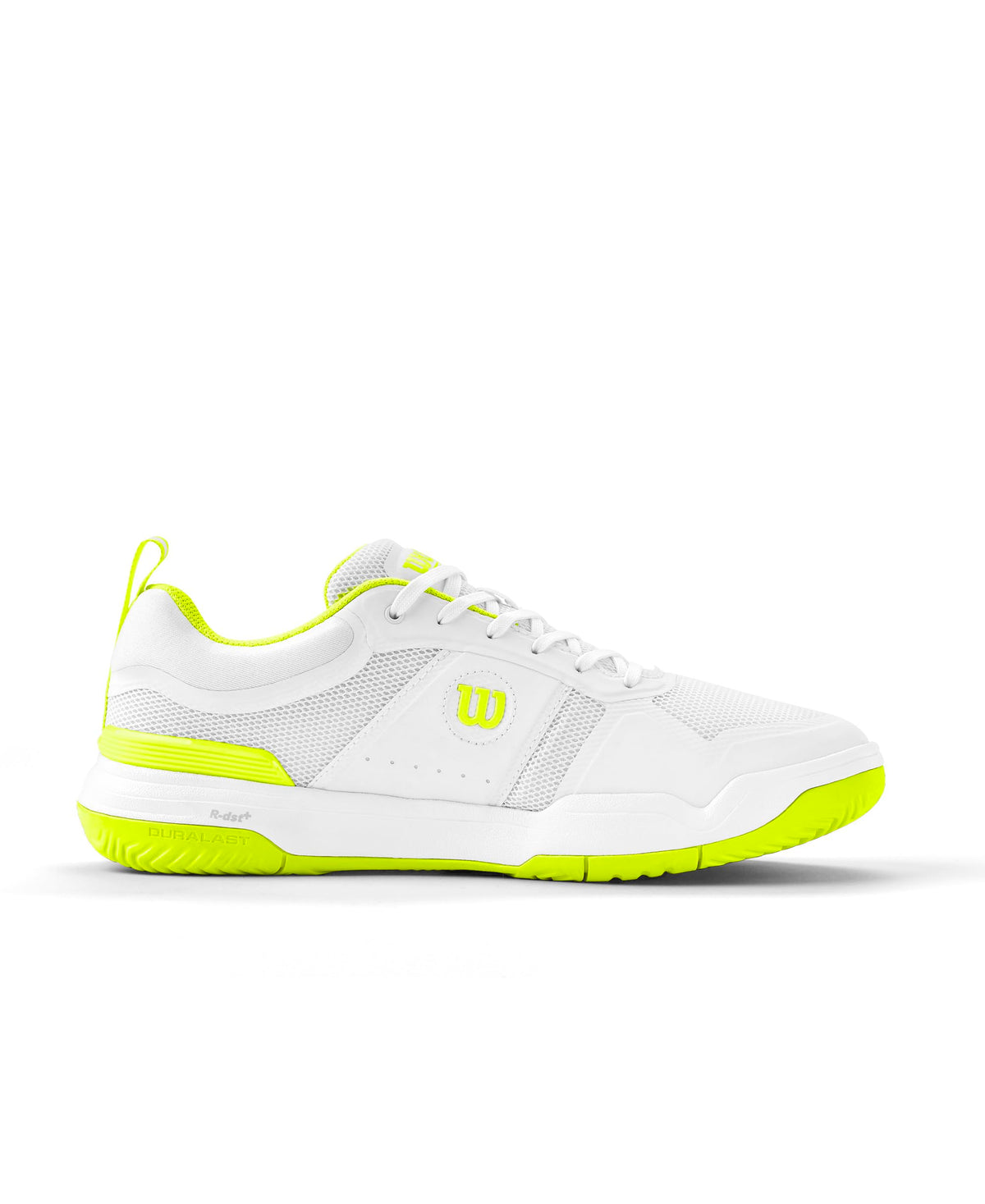 Wilson Pickle Pro Mens Pickleball Shoes, White/White/Safety Yellow, Size 11 - alternate view 3