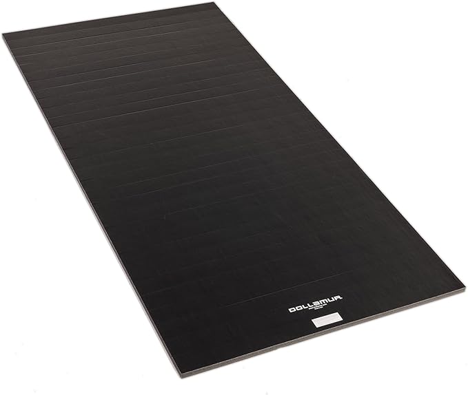 Dollamur 5'x10'x1.25" Wrestling Mat, Black, Workout, Exercise, Gymnastics, Yoga