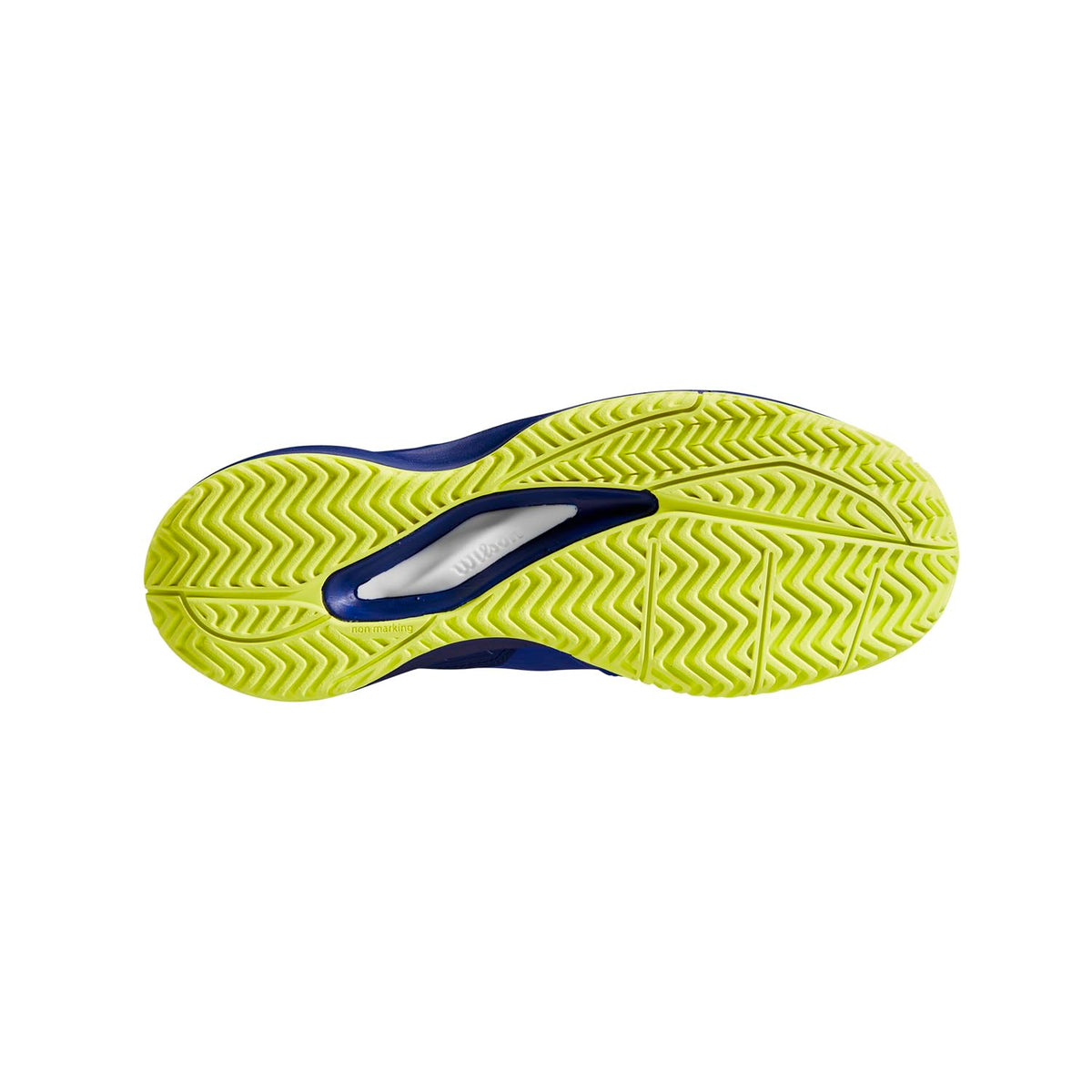 Wilson Rush Pro Ace Junior Tennis Shoes, Bluing/Blue Print/Safety Yellow - alternate view 2