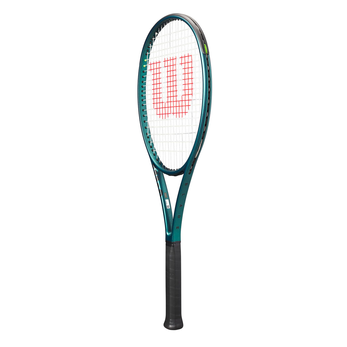 Wilson Blade 98 18x20 V9 Tennis Racket, Unstrung in Emerald Green - alternate view 2