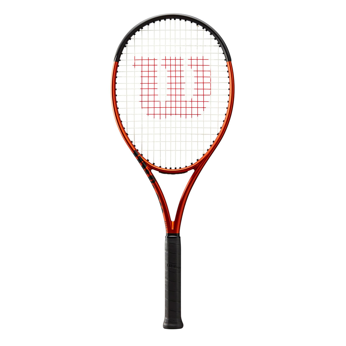 Wilson Burn 100 V5 Tennis Racket, Unstrung, Orange - alternate view 1