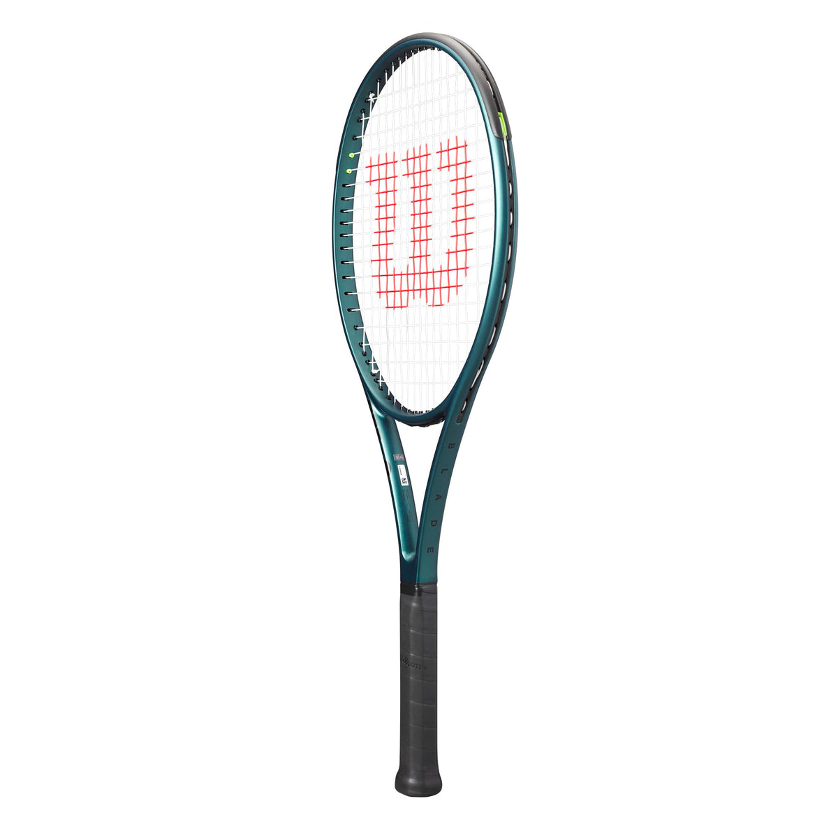 Wilson Blade 104 V9 Tennis Racket, Unstrung in Emerald Green - alternate view 3