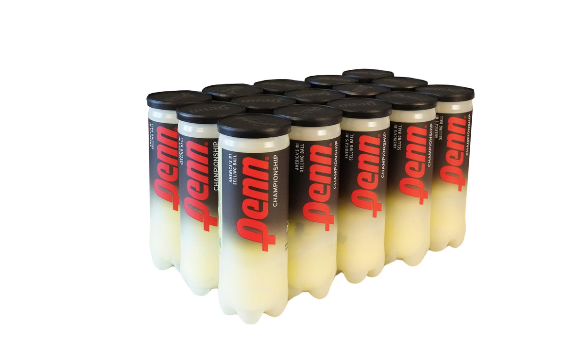 Penn Championship Extra Duty Tennis Balls - 15 Can Pack - front