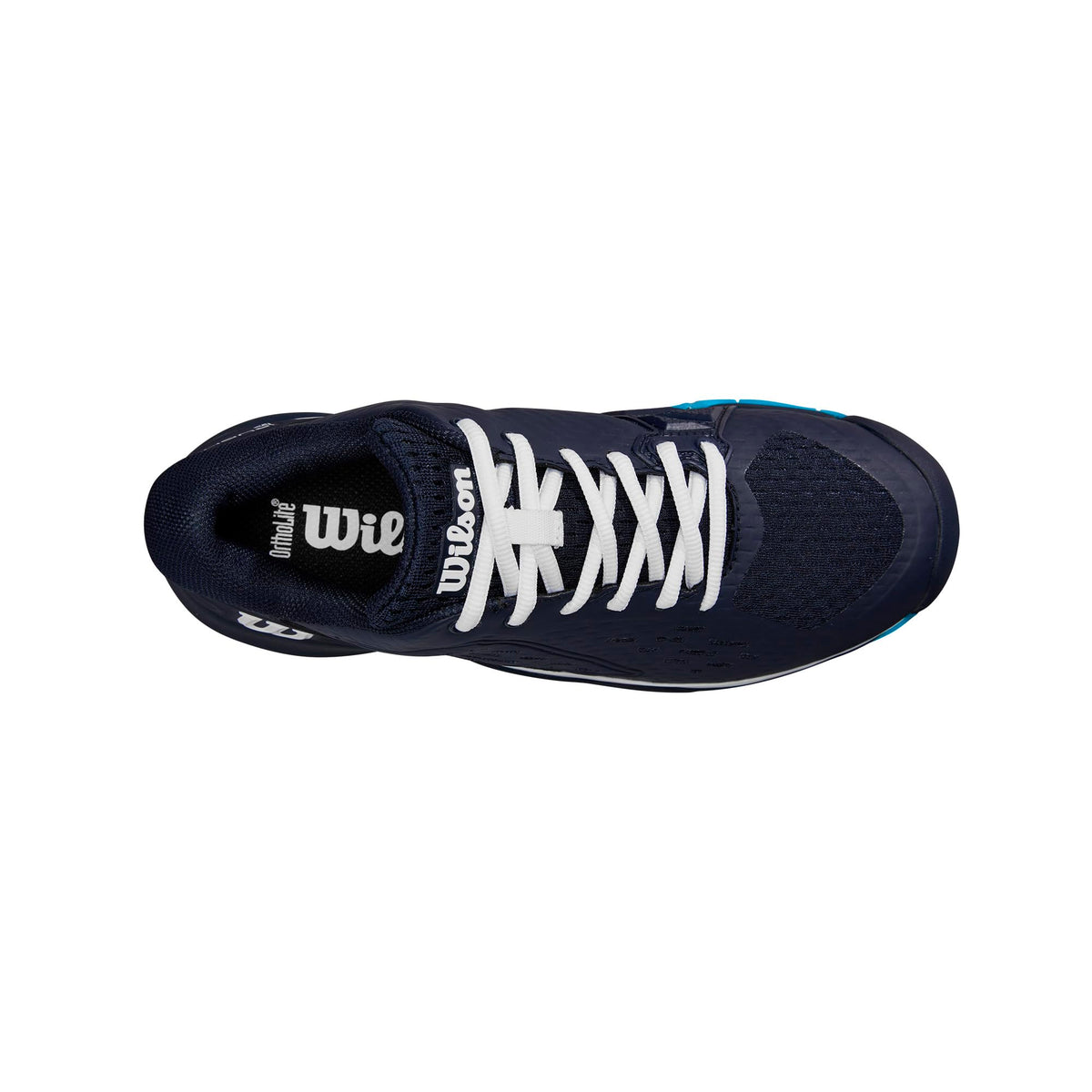 Wilson Rush Pro Ace Junior Tennis Shoes, Navy Blazer/White/Atomic Blue - alternate view 5