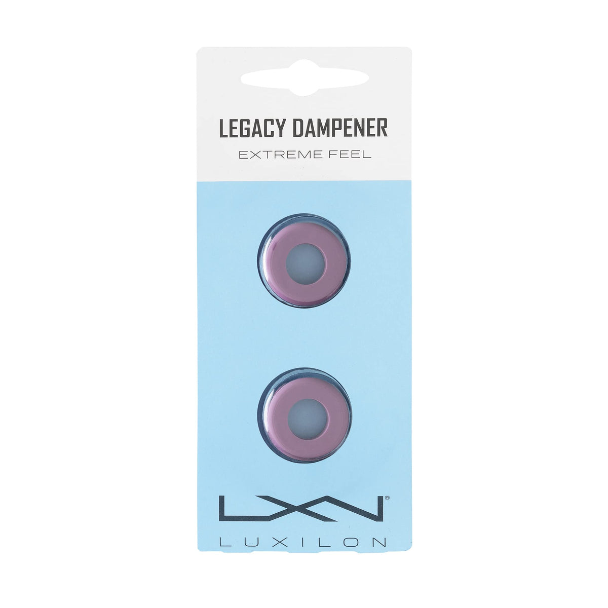Luxilon Legacy Tennis Dampener 2 Pack, Purple - main view